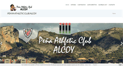 Desktop Screenshot of penyaathleticalcoi.com